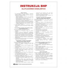 Instrukcja BHP i PPOŻ BHP dla placówek handlowych