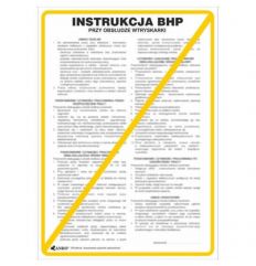 Instrukcja BHP i PPOŻ BHP przy obsłudze wtryskarki