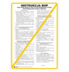 Instrukcja BHP i PPOŻ BHP przy eksploatacji stacji elektroenergetycznej nie wymagającej stałej obsługi