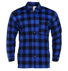Koszula flanelowa PANTHER GITTER LUX 180 niebieska
