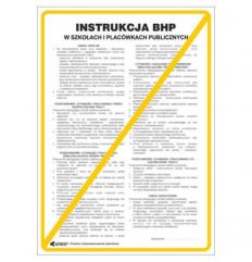 Instrukcja BHP i PPOŻ BHP w szkołach i placówkach publicznych