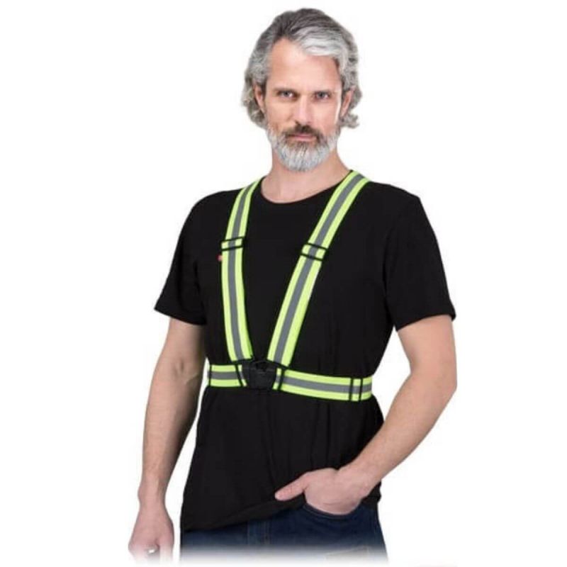 Szelki z pasami odblaskowymi KOS-STRAPE Y Reis