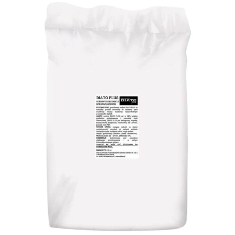 Sorbent granulowany diatomitowy DIATO PLUS+ 20 KG