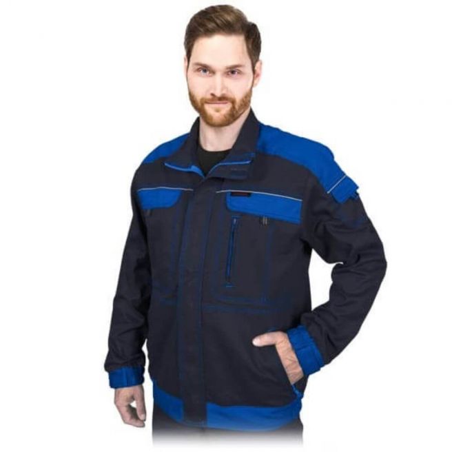 Bluza ochronna męska warsztatowa CORTON-J GN Reis granatowo niebieska Bluza ochronna męska warsztatowa CORTON-J GN Reis granatowo niebieska