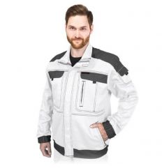 Bluza ochronna meska malarska bhp CORTON-J WS Reis bialo-szara