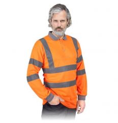 Koszulka polo ostrzegawcza POLO-FLUO P Reis pomarańczowa