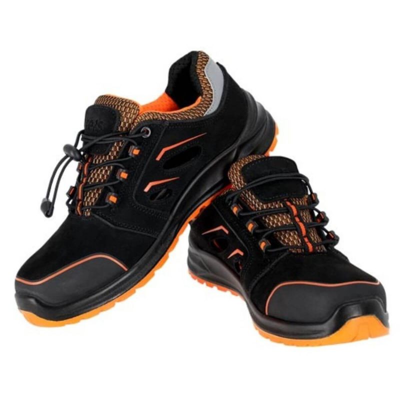 Buty bezpieczne przewiewne z otworami MANDARIN S1 FO SR BP