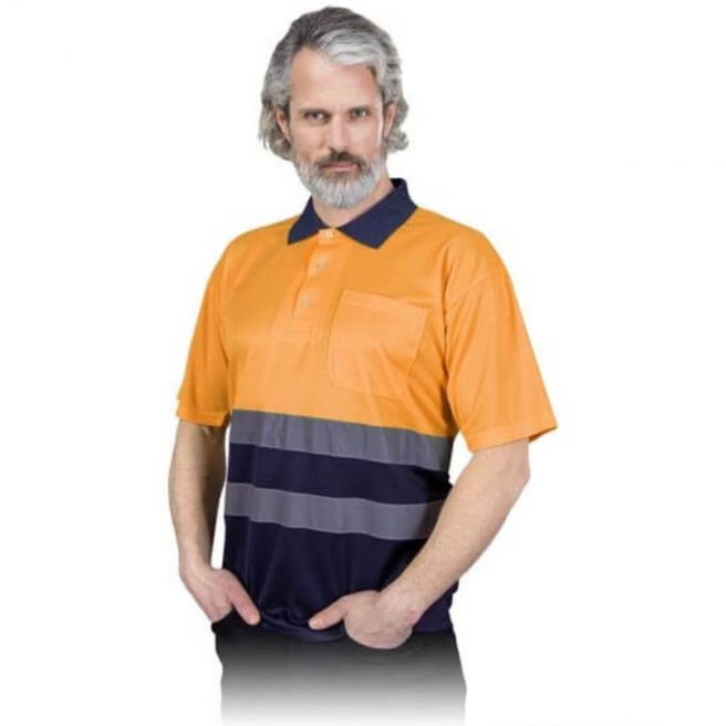 Koszulka polo ostrzegawcza z siateczki POLO-NEO PG Reis - pomarańczowa