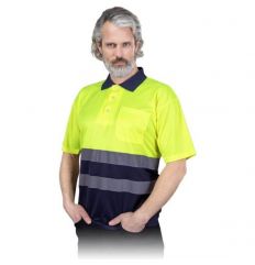 Koszulka polo ostrzegawcza z siateczki POLO-NEO YG Reis - żółta