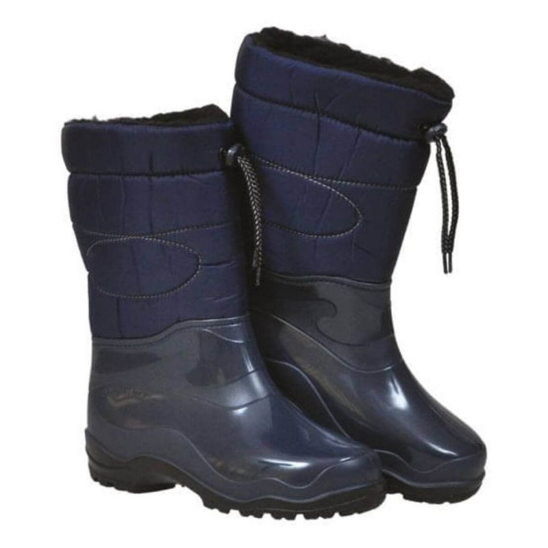 Kozaki ocieplane robocze damskie BFPCVSNOW BG ciemnogranatowe