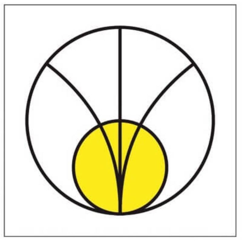 Oznakowanie promieniowania Promieniowanie elektromagnetyczne (strefa pośrednia)