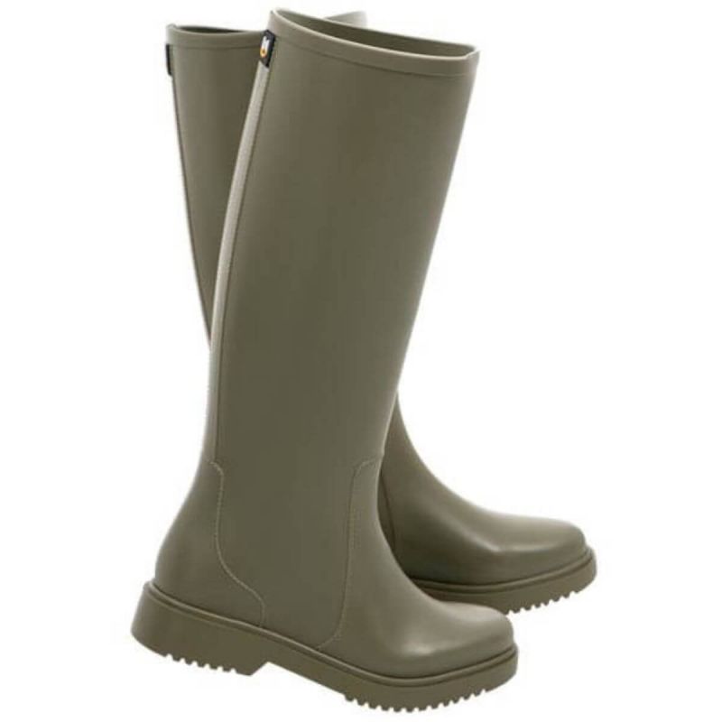 Damskie wysokie gumiaki PCV BSHIRLEY KHA Leber&Hollman khaki