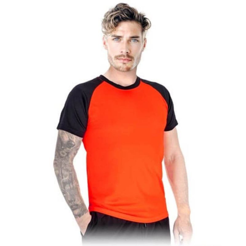 Sportowa oddychająca koszulka TS-BILBAO PB Reis pomarańczowa