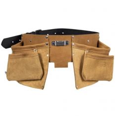 Pas monterski skórzany TORNASK-DOUBLE H Reis miodowy