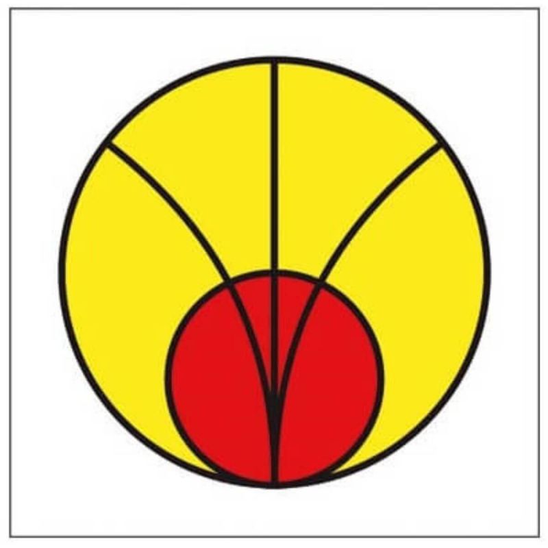 Oznakowanie promieniowania PROMIENIOWANIE ELEKTROMAGNETYCZNE (STREFA ZAGROŻONA)