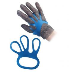 Nakładka na rękawice metalowe antyprzecięciowe RTENSIO-BLUE N