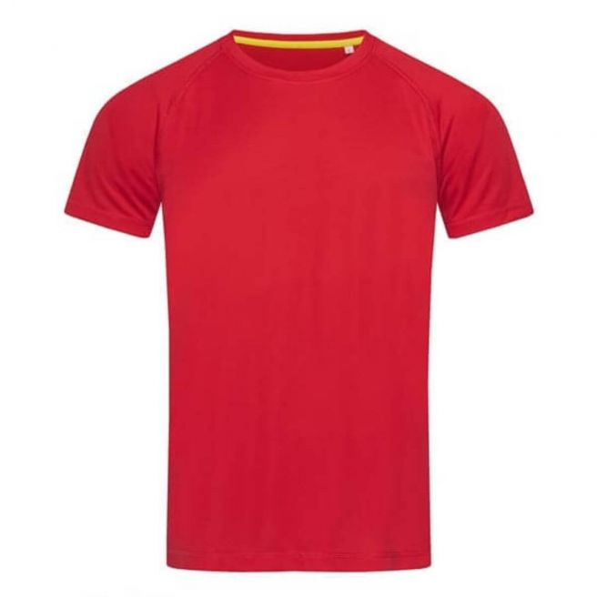 T-shirt męski SST8410 Stedman czerwona