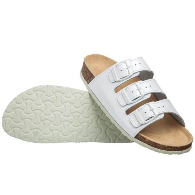 Buty profilaktyczne na korku MEDIBUT 06/3 białe