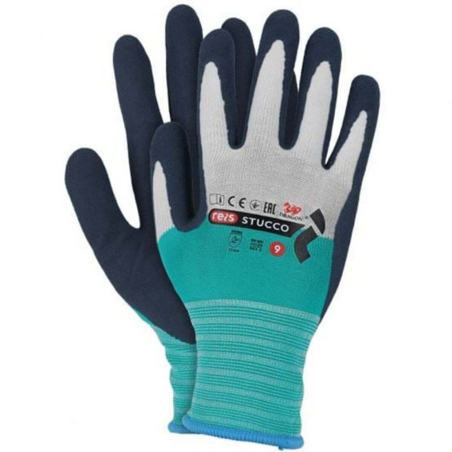 Rękawice ochronne lateksowe STUCCO WTUA Reis