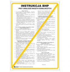 Instrukcja BHP i PPOŻ BHP PRZY OBSŁUDZE MASZYN SZWALNICZYCH