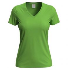 T-shirt damski V-neck SST2700 KIW Stedman kiwi