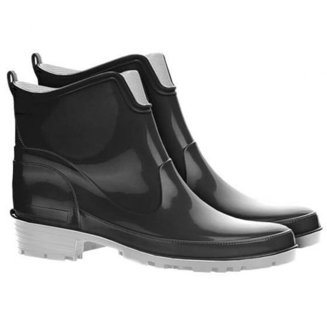 Buty damskie krótkie kalosze ELKE 930 Lemigo czarne