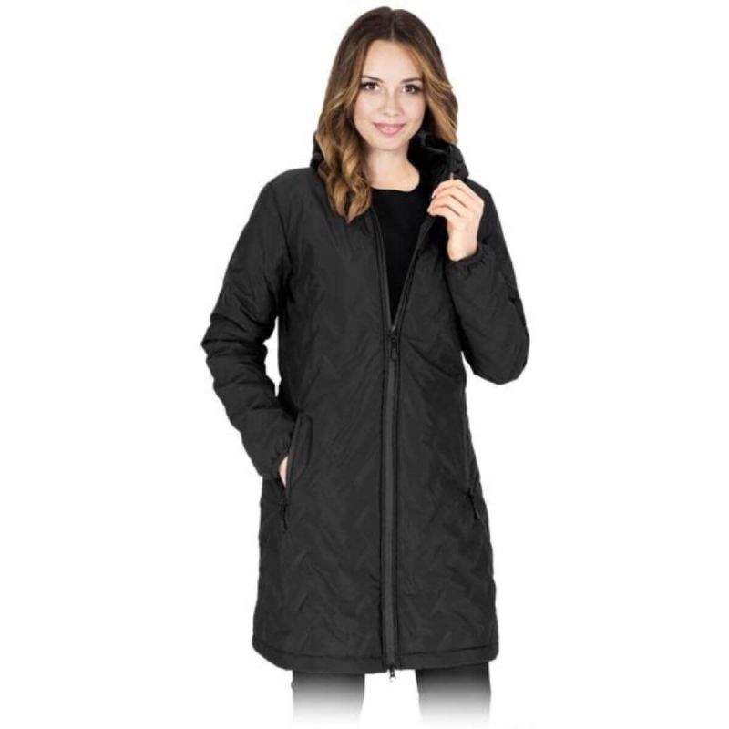 Damska kurtka ocieplana przedłużana ISLA-LJ B Reis czarna