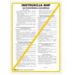 Instrukcja BHP i PPOŻ BHP NA STANOWISKU HAKOWEGO