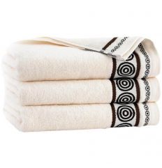 Ręcznik bawełniany RONDO 2 50X90 E Zwoltex ecru