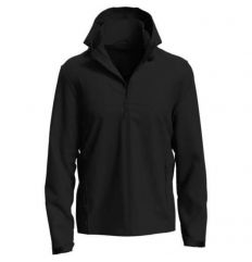 Kurtka męska softshell z kapturem SST5240 BLO Stedman czarny