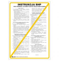 Instrukcja BHP i PPOŻ BHP przy spawaniu automatycznym (półautomatycznym) w osłonie CO2