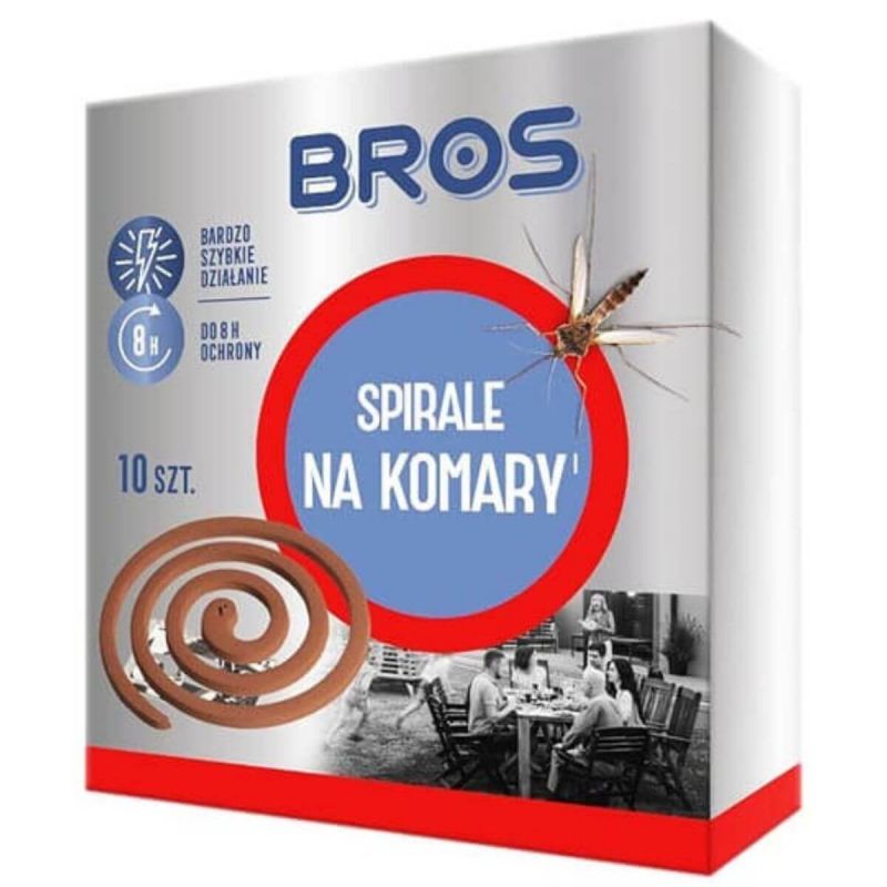 Spirala na komary, meszki i drobne owady Bros