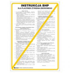 Instrukcja BHP i PPOŻ BHP dla placówek żywienia zbiorowego