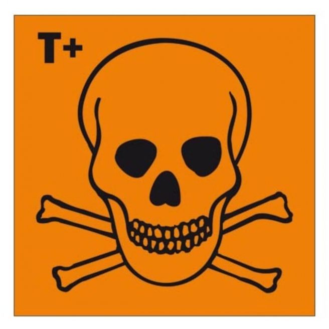 Oznakowanie substancji chemicznych SUBSTANCJA BARDZO TOKSYCZNA