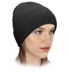 Czapka ochronna damska ocieplana CZFRIO B Reis czarna