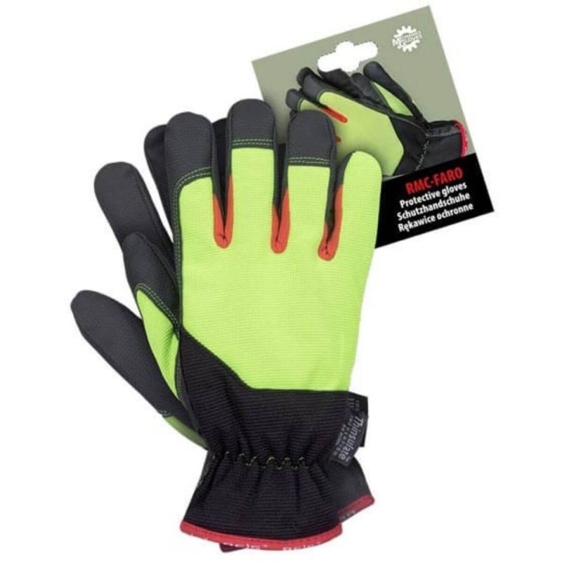 Rękawice ochronne monterskie ocieplane RMC-FARO YBP Mechanics Gloves