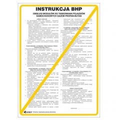 Instrukcja BHP i PPOŻ Obsługi modułu do tankowania pojazdów samochodowych gazem propan-butan