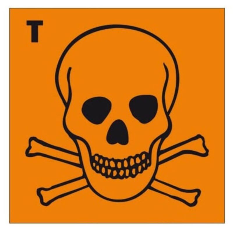 Oznakowanie substancji chemicznych SUBSTANCJA TOKSYCZNA