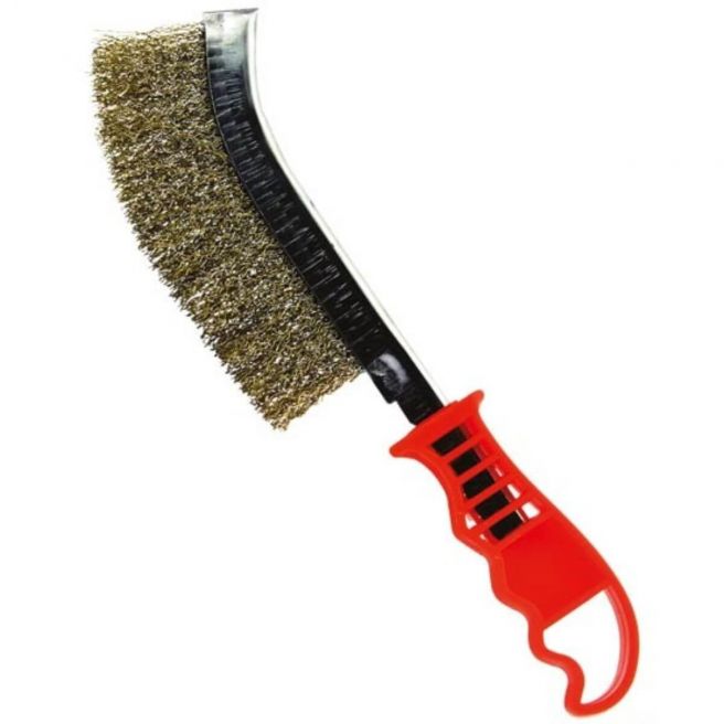 Szczotka druciana mosiężna 265 cm GSZCZODRU Gertu