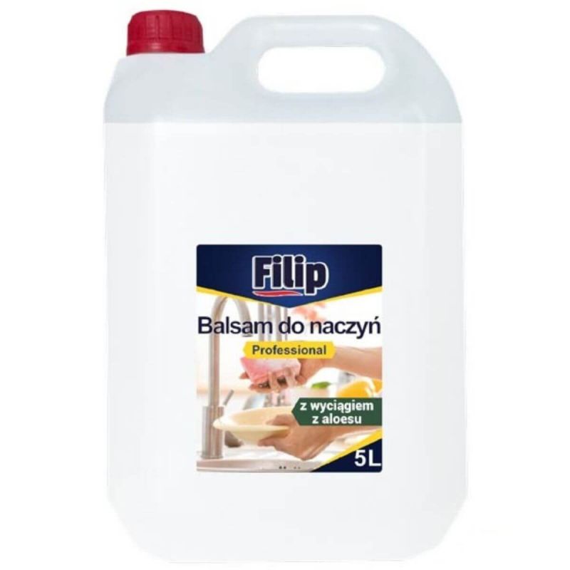 Płyn do mycia naczyń Professional Filip 5L - aloes