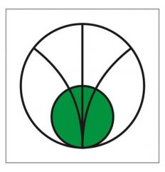 Oznakowanie promieniowania PROMIENIOWANIE ELEKTROMAGNETYCZNE (STREFA BEZPIECZNA)