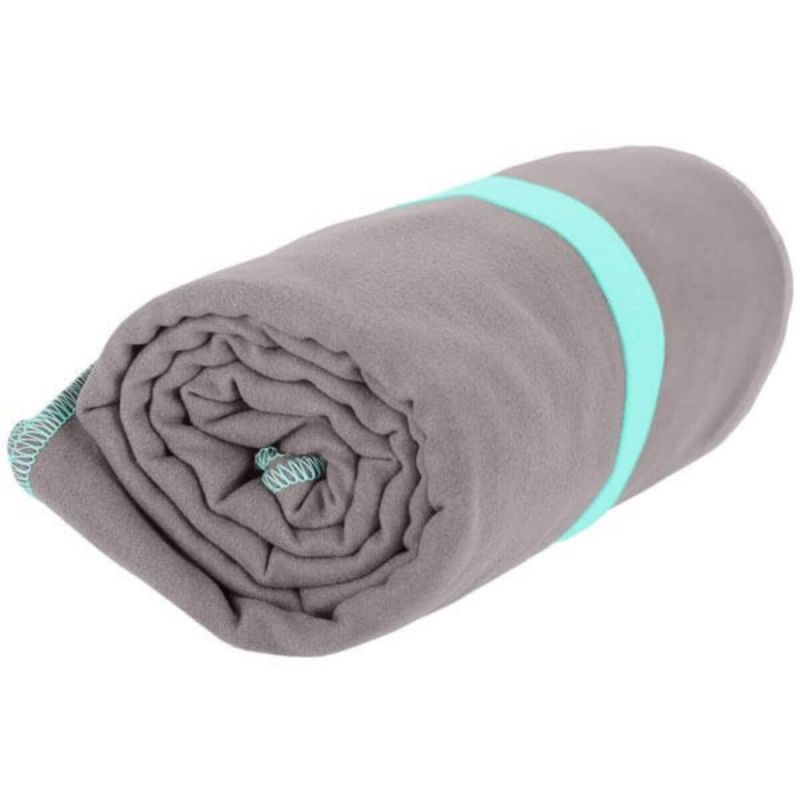 Ręcznik sportowy z mikrofibry szybkoschnący T-SPORT80X150 S Reis - szary/stalowy