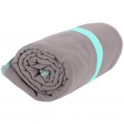 Ręcznik sportowy z mikrofibry szybkoschnący T-SPORT80X150 S Reis - szary/stalowy