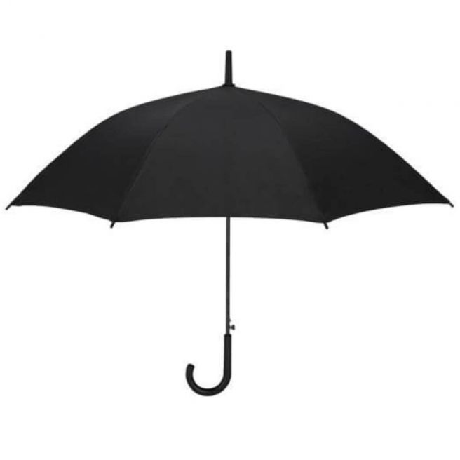 Parasol przeciwdeszczowy z kolcem meski UMBRELLA-LA B Reis czarny