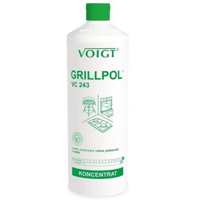 Grillpol VC-243 - środek do usuwania tłuszczu, spalenizny i zabrudzeń z grilla i kuchni 1L