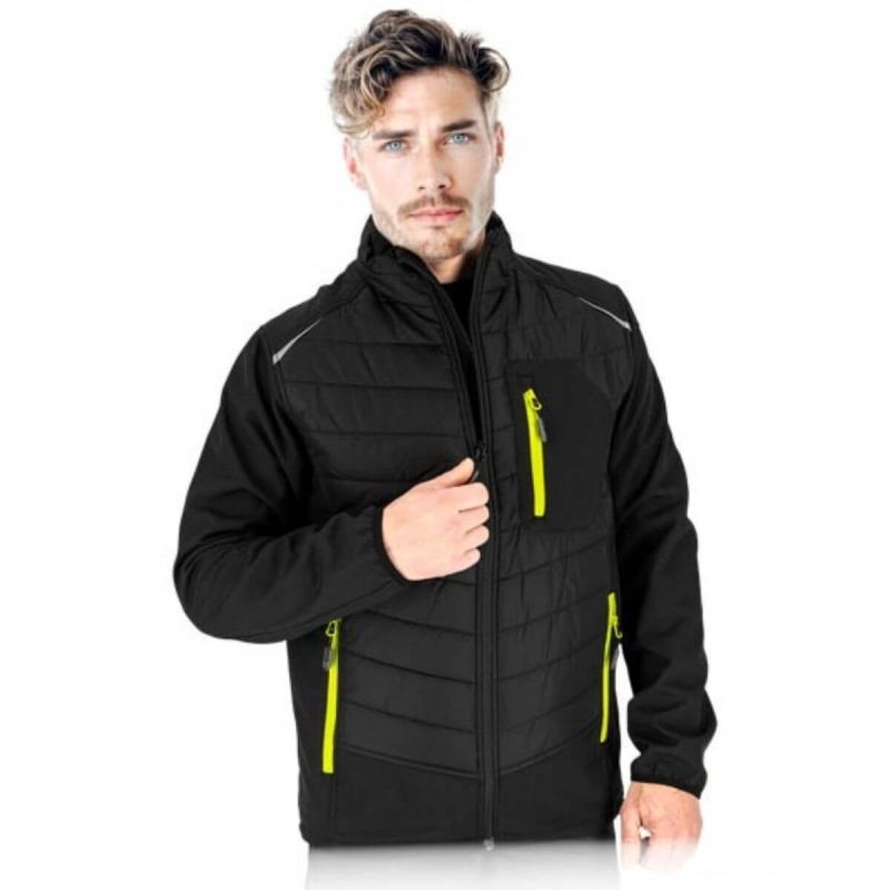 Bezrękawnik ochronny zimowy ocieplany LH-GRANDE-V B Leber&Hollman czarny