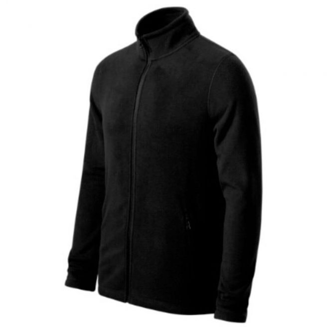 Micro polar męski zasuwany FACTOR 852 Malfini - czarny