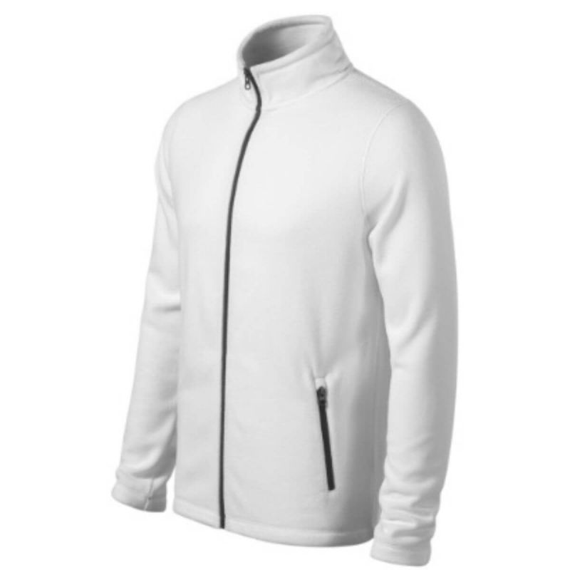 Micro polar męski zasuwany FACTOR 852 Malfini - biały