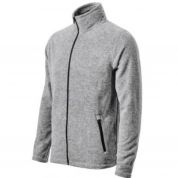 Micro polar męski zasuwany FACTOR 852 Malfini - srebrny melanż