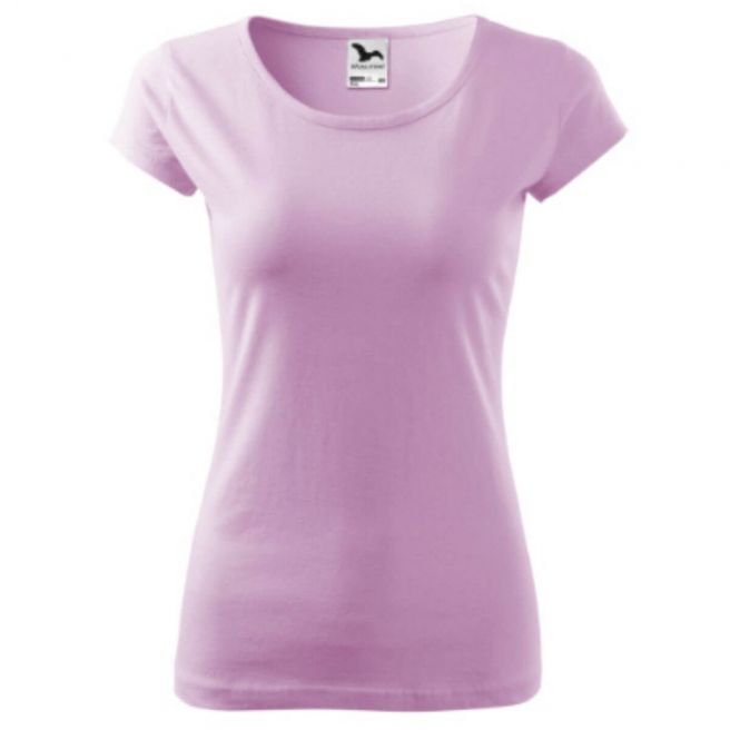 Koszulka damska bawełniana PURE 122 Malfini - orchidowa